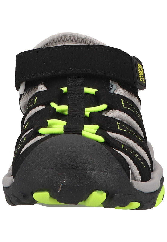 Richter Wanderschuhe Lederimitat/Textil Schwarz/Hellgrau