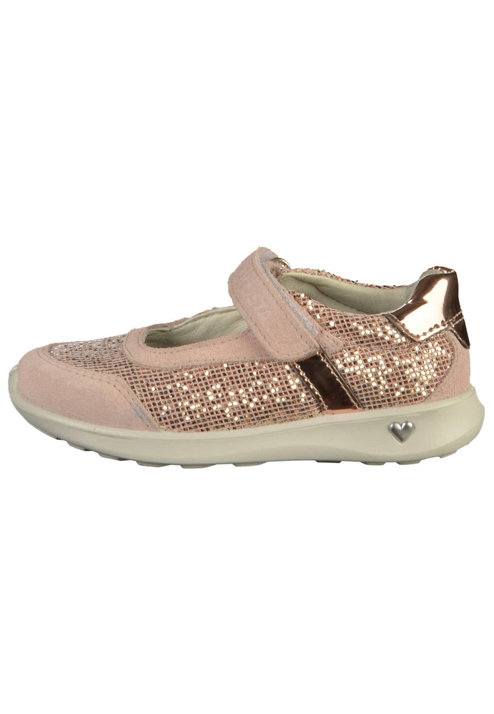 Ricosta Ballerinas Veloursleder/Textil Nude
