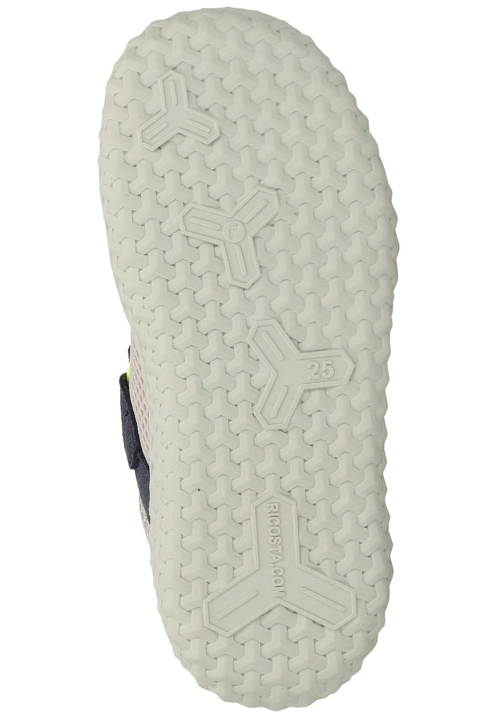 Ricosta Halbschuhe Lederimitat Blau/Grau