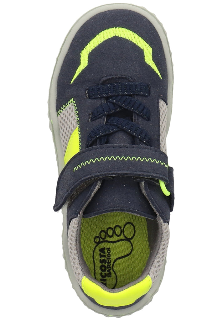 Ricosta Halbschuhe Lederimitat Blau/Grau