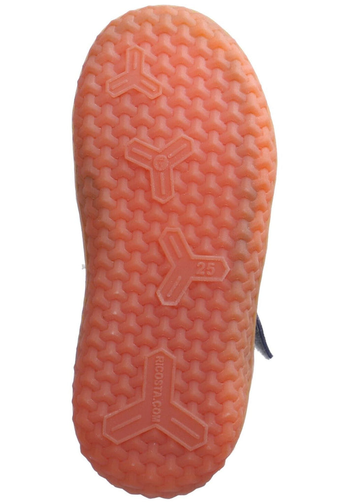 Ricosta Halbschuhe Lederimitat/Textil Blau/Grün