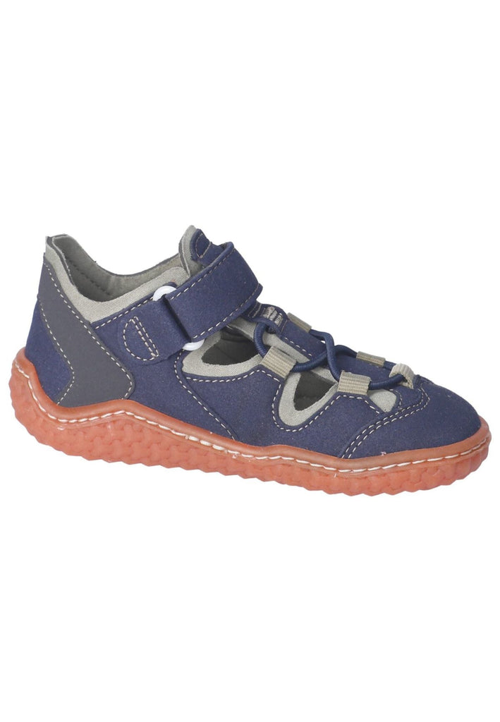 Ricosta Halbschuhe Lederimitat/Textil Blau/Grün