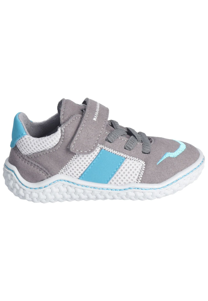 Ricosta Halbschuhe Lederimitat/Textil Grau/Blau