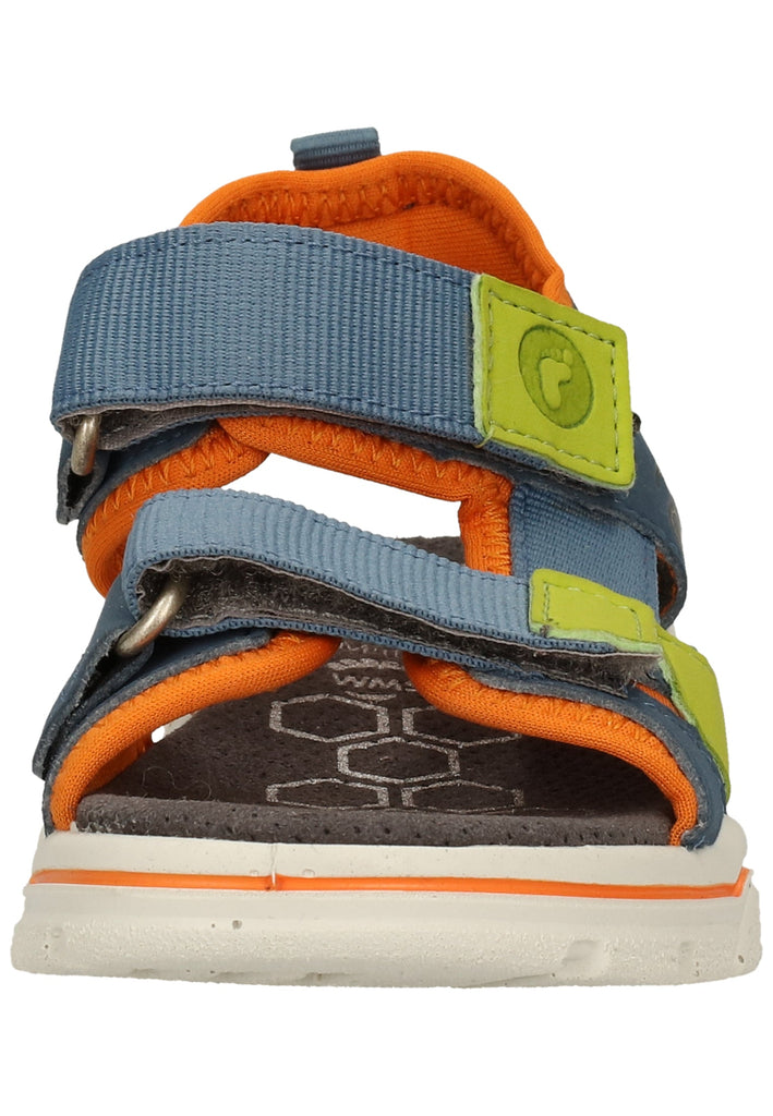 Ricosta Sandalen Leder Blau/Grün