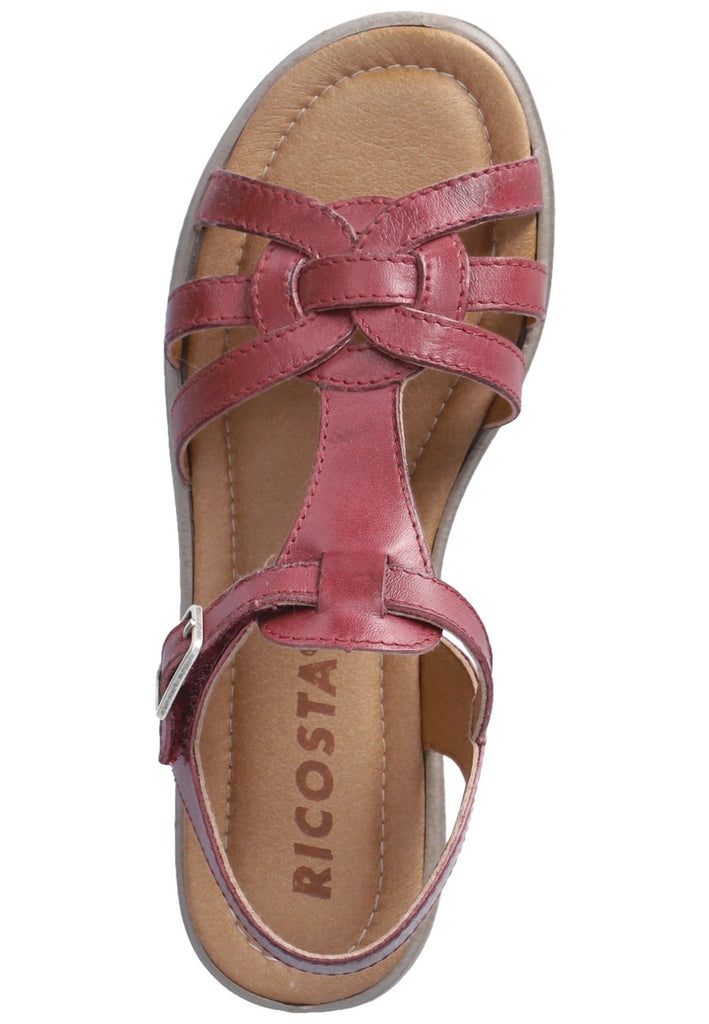Ricosta Sandalen Leder Fuchsia