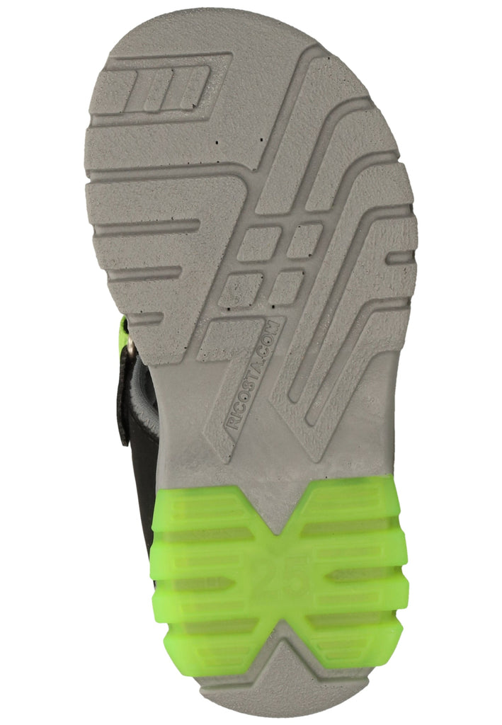 Ricosta Sandalen Leder Grau/Grün