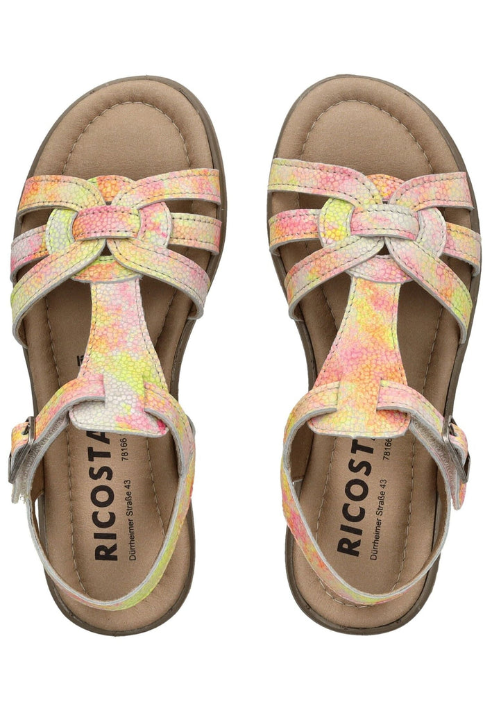 Ricosta Sandalen Leder Neon Pink
