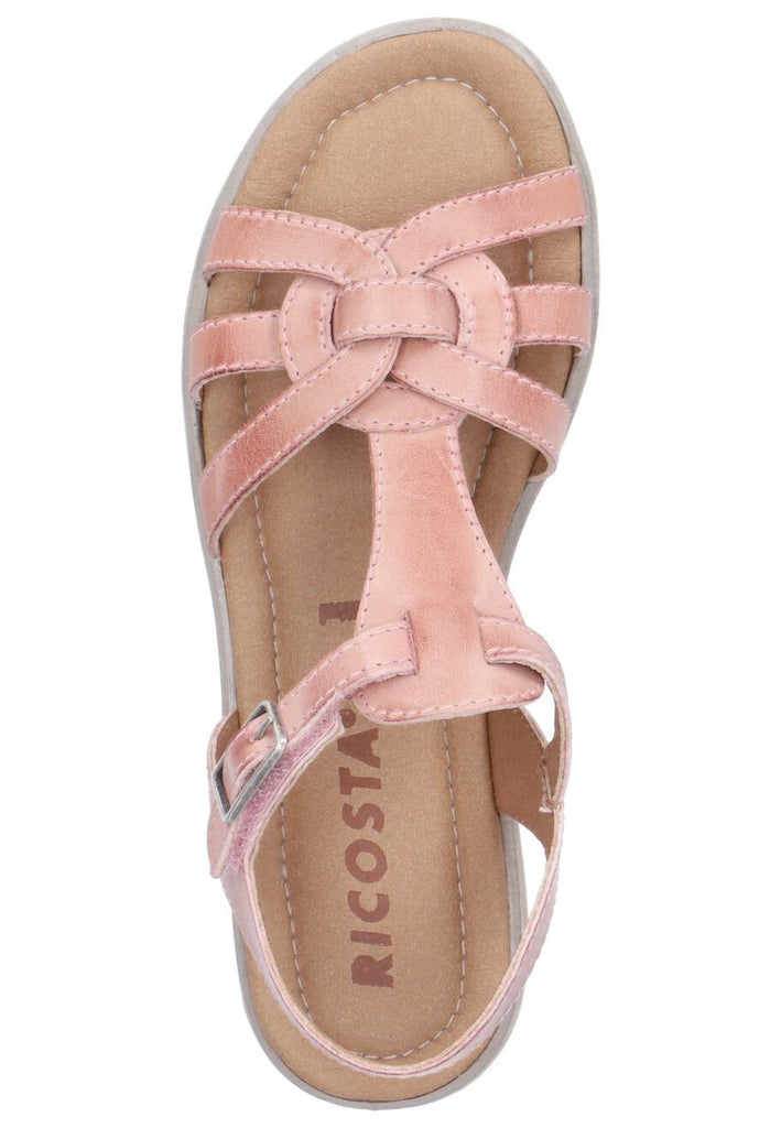 Ricosta Sandalen Leder Rosa