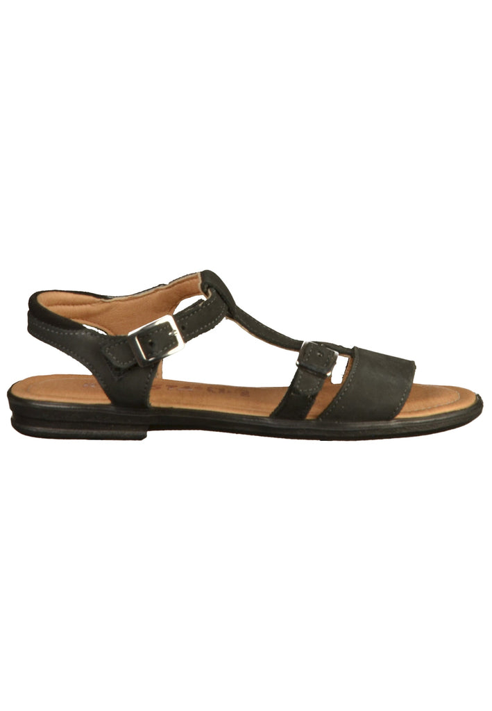 Ricosta Sandalen Leder Schwarz