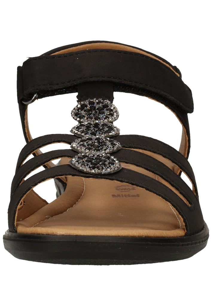 Ricosta Sandalen Leder Schwarz