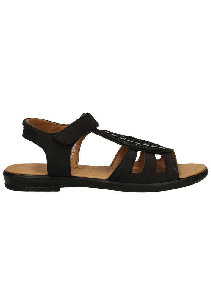 Ricosta Sandalen Leder Schwarz