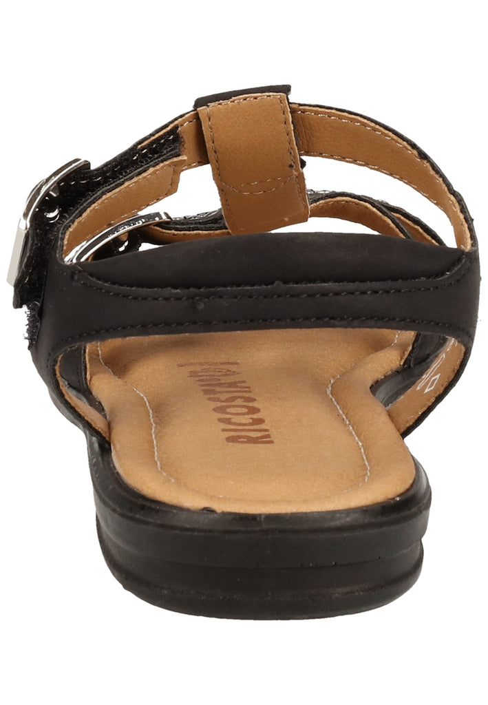 Ricosta Sandalen Leder Schwarz