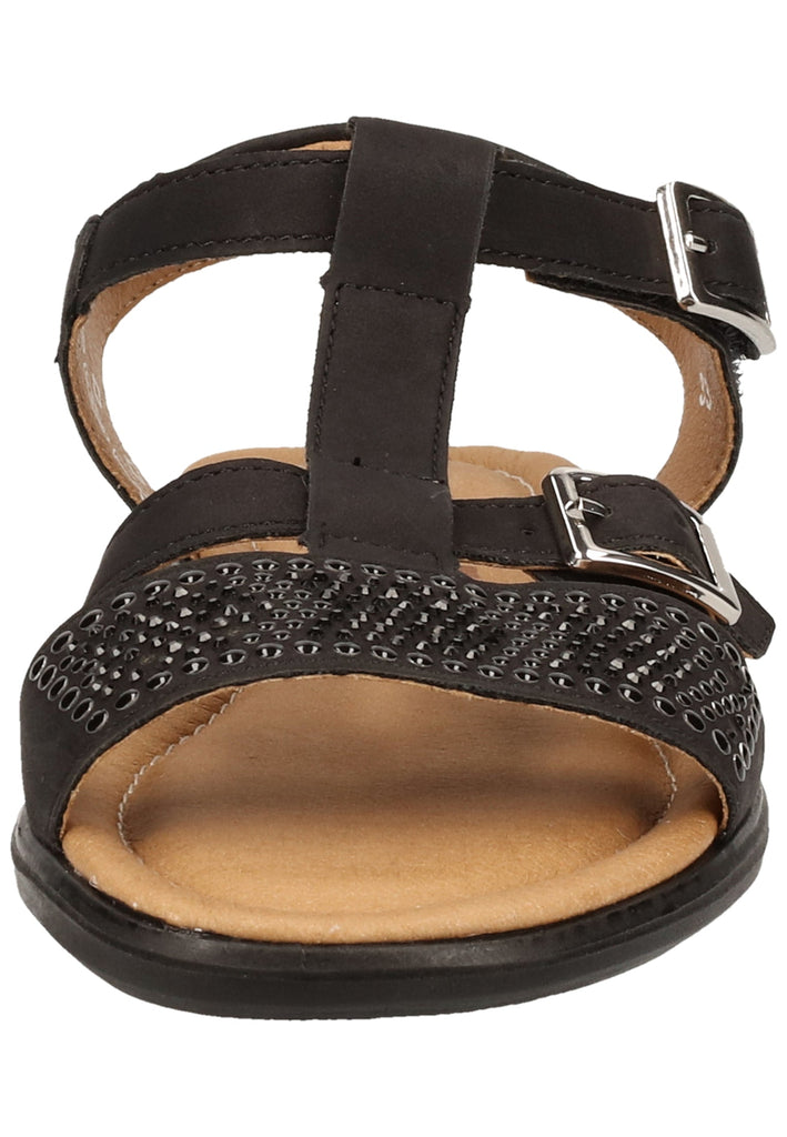Ricosta Sandalen Leder Schwarz