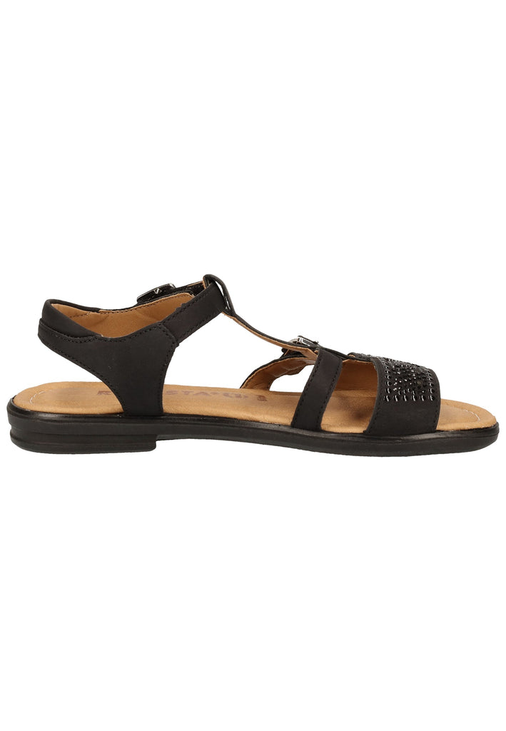 Ricosta Sandalen Leder Schwarz
