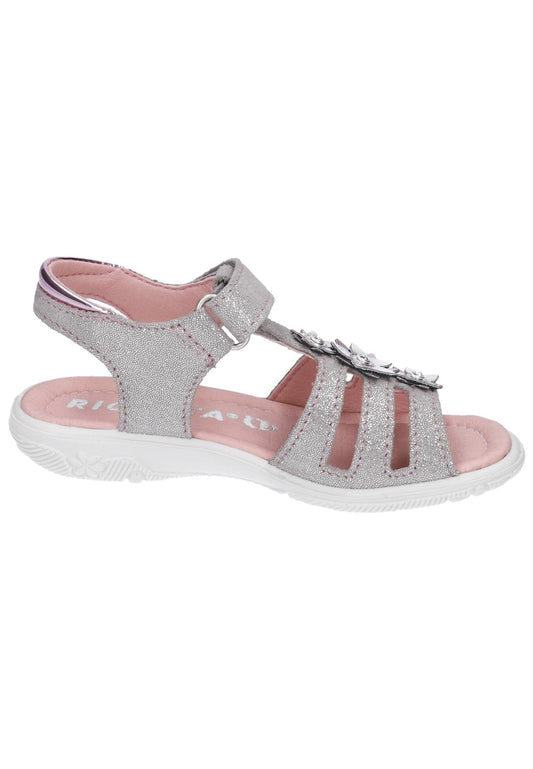 Ricosta Sandalen Leder/Textil Graphit