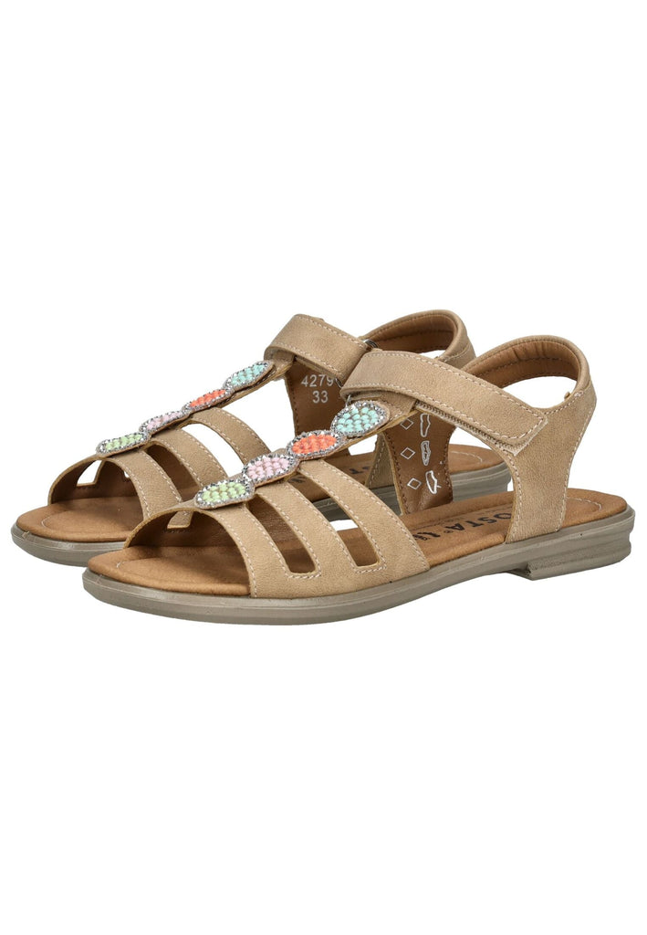 Ricosta Sandalen Lederimitat Beige