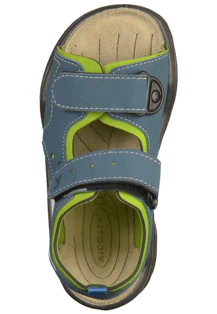 Ricosta Sandalen Lederimitat Blau