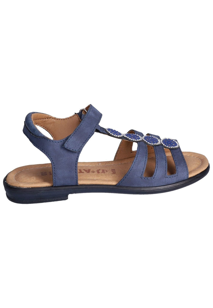 Ricosta Sandalen Lederimitat Dunkelblau