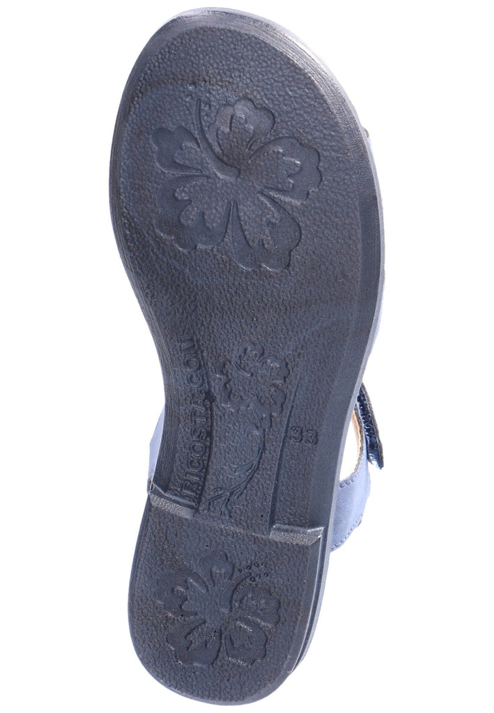 Ricosta Sandalen Lederimitat Dunkelblau