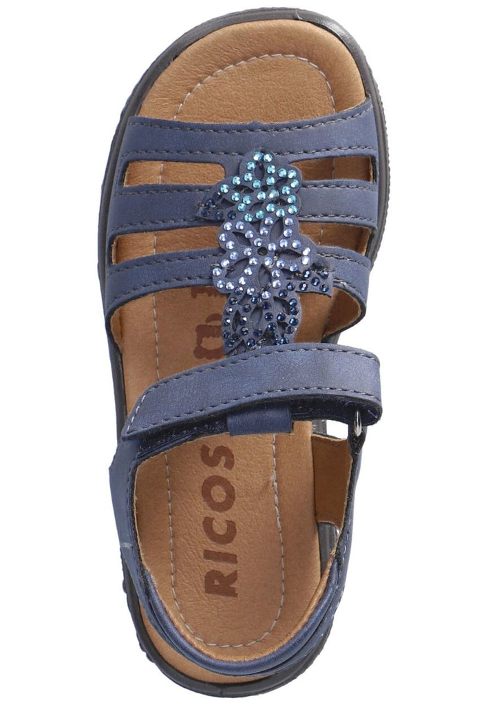 Ricosta Sandalen Lederimitat Dunkelblau