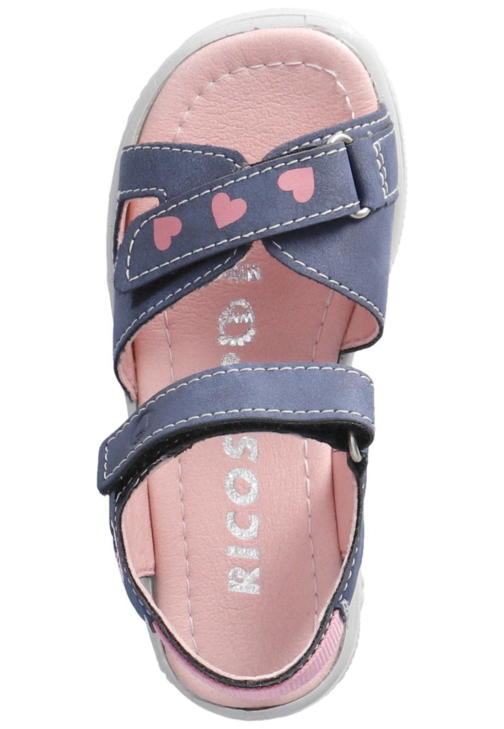 Ricosta Sandalen Lederimitat Dunkelblau