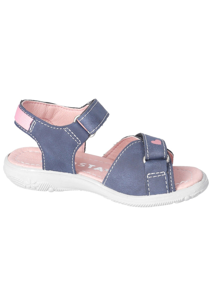Ricosta Sandalen Lederimitat Dunkelblau