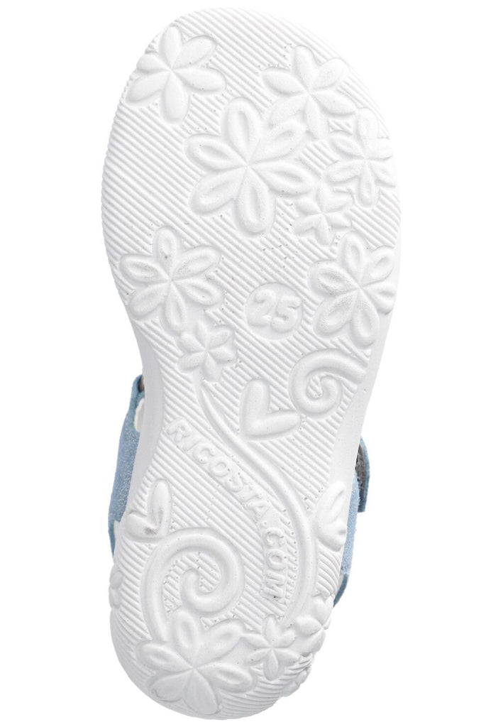Ricosta Sandalen Lederimitat Hellblau