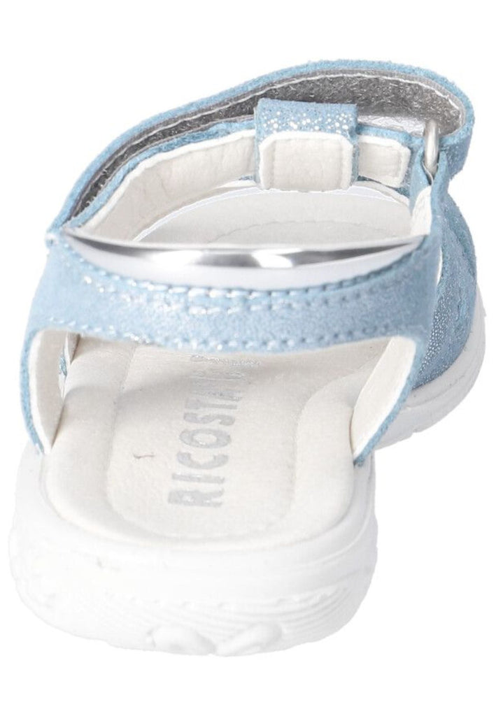 Ricosta Sandalen Lederimitat Hellblau