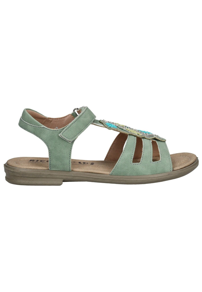 Ricosta Sandalen Lederimitat Hellgrün