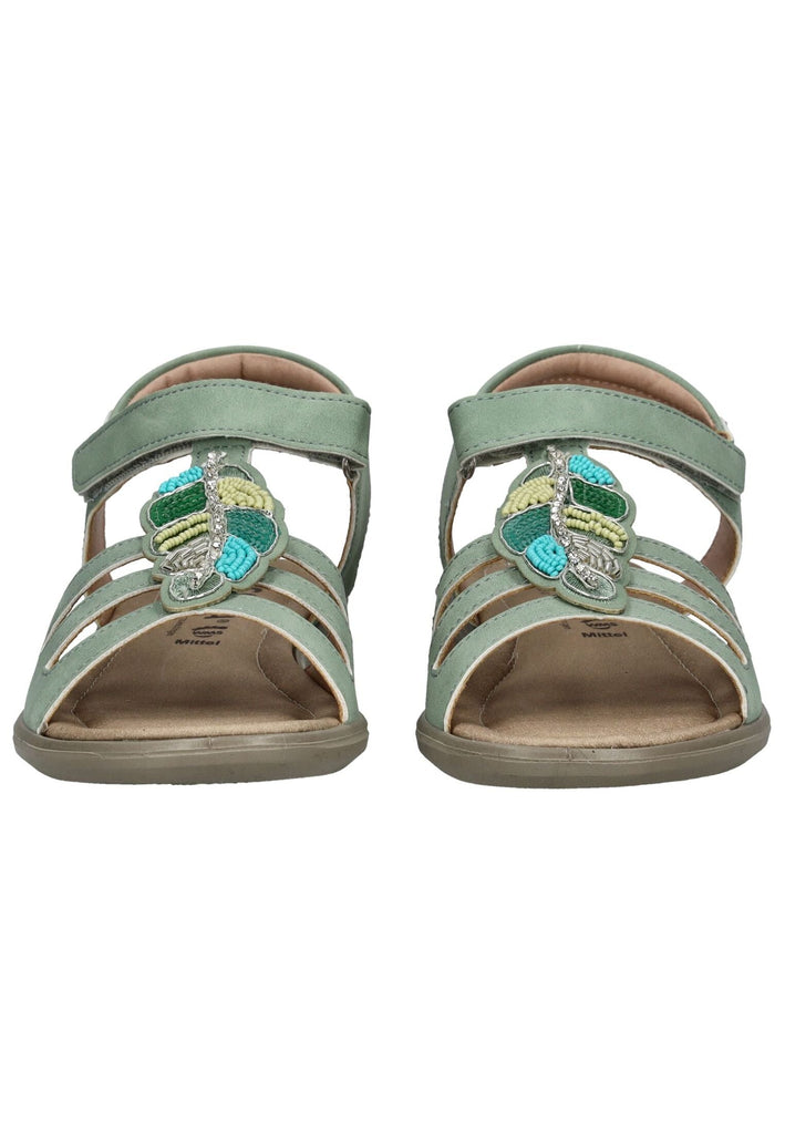 Ricosta Sandalen Lederimitat Hellgrün