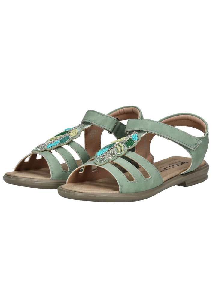 Ricosta Sandalen Lederimitat Hellgrün