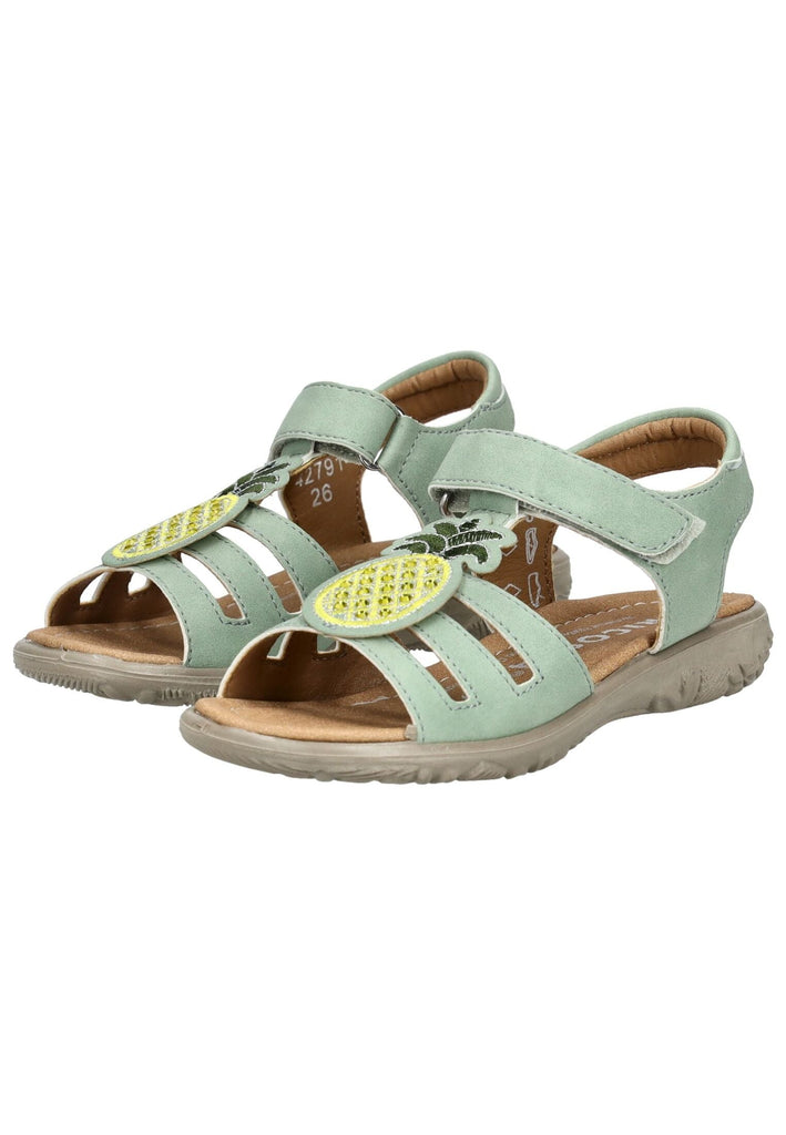 Ricosta Sandalen Lederimitat Hellgrün