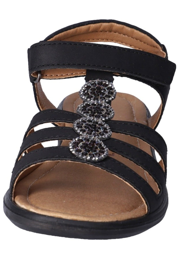 Ricosta Sandalen Lederimitat Schwarz