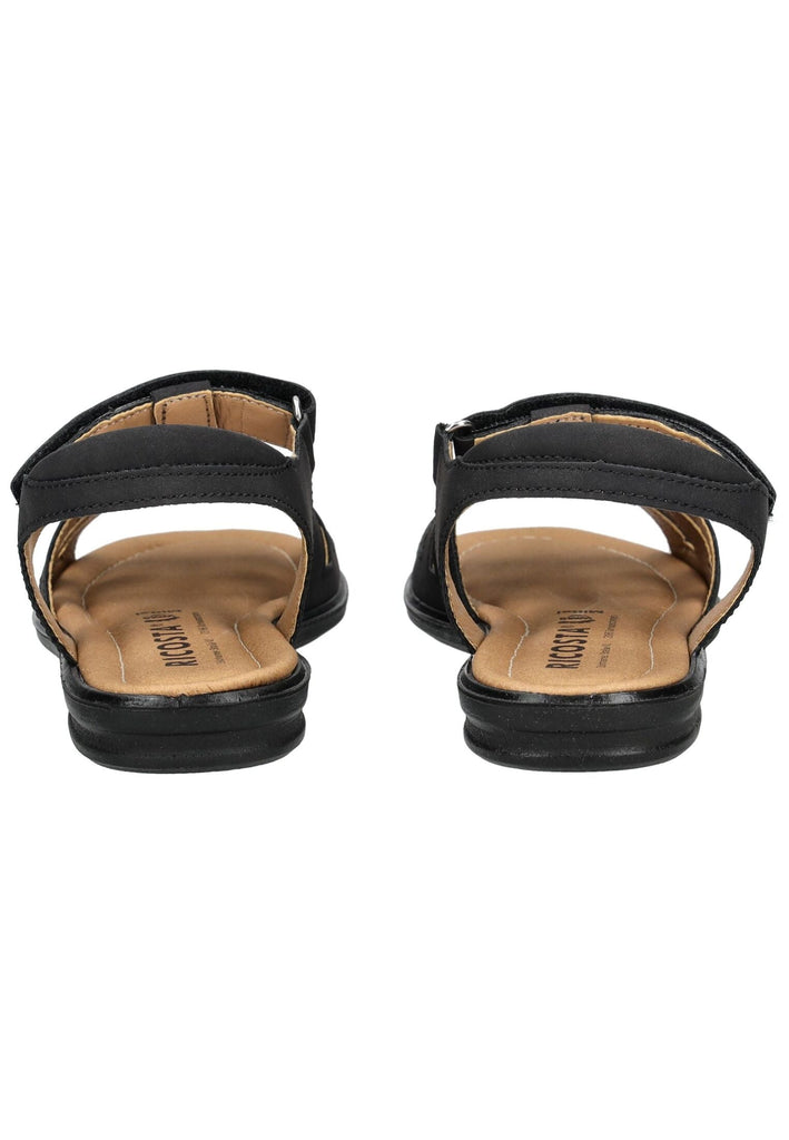 Ricosta Sandalen Lederimitat Schwarz