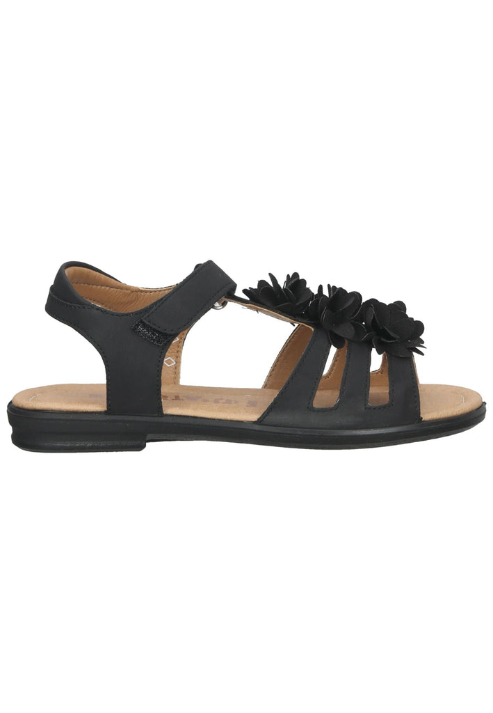 Ricosta Sandalen Lederimitat Schwarz