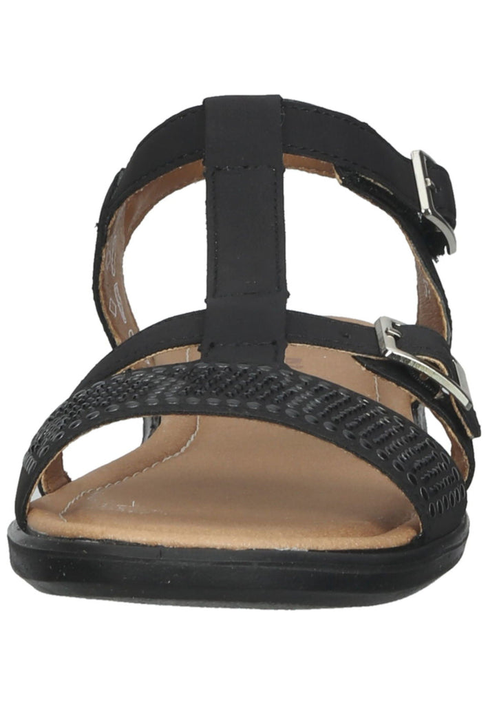 Ricosta Sandalen Lederimitat Schwarz