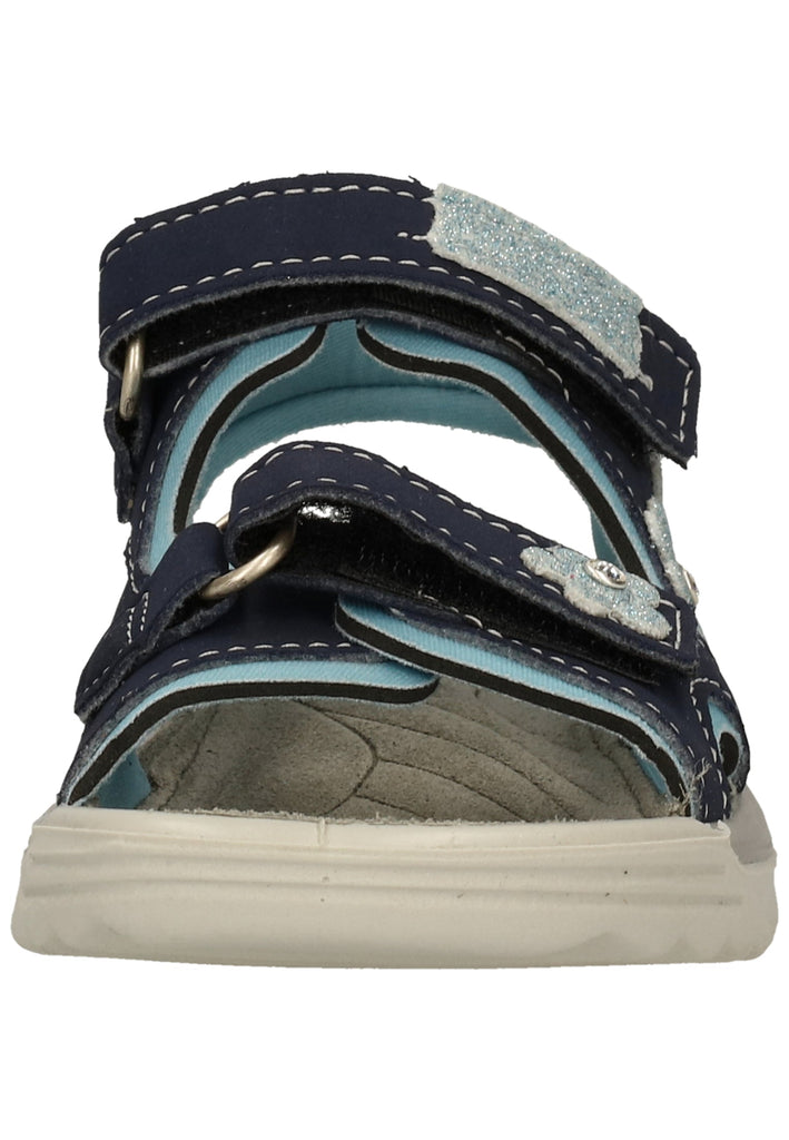 Ricosta Sandalen Lederimitat/Textil Blau