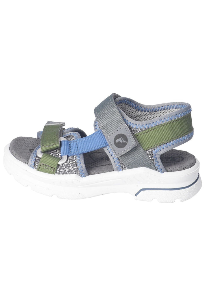 Ricosta Sandalen Lederimitat/Textil Graphit