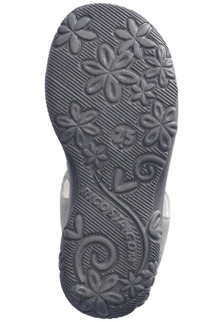 Ricosta Sandalen Lederimitat/Textil Graphit