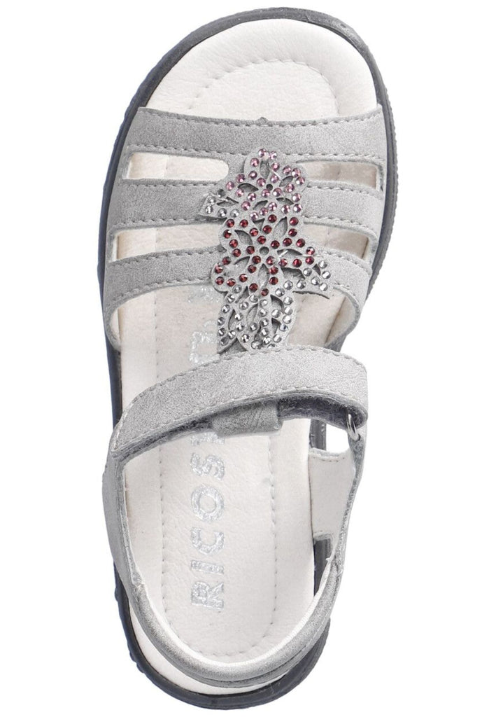 Ricosta Sandalen Lederimitat/Textil Graphit