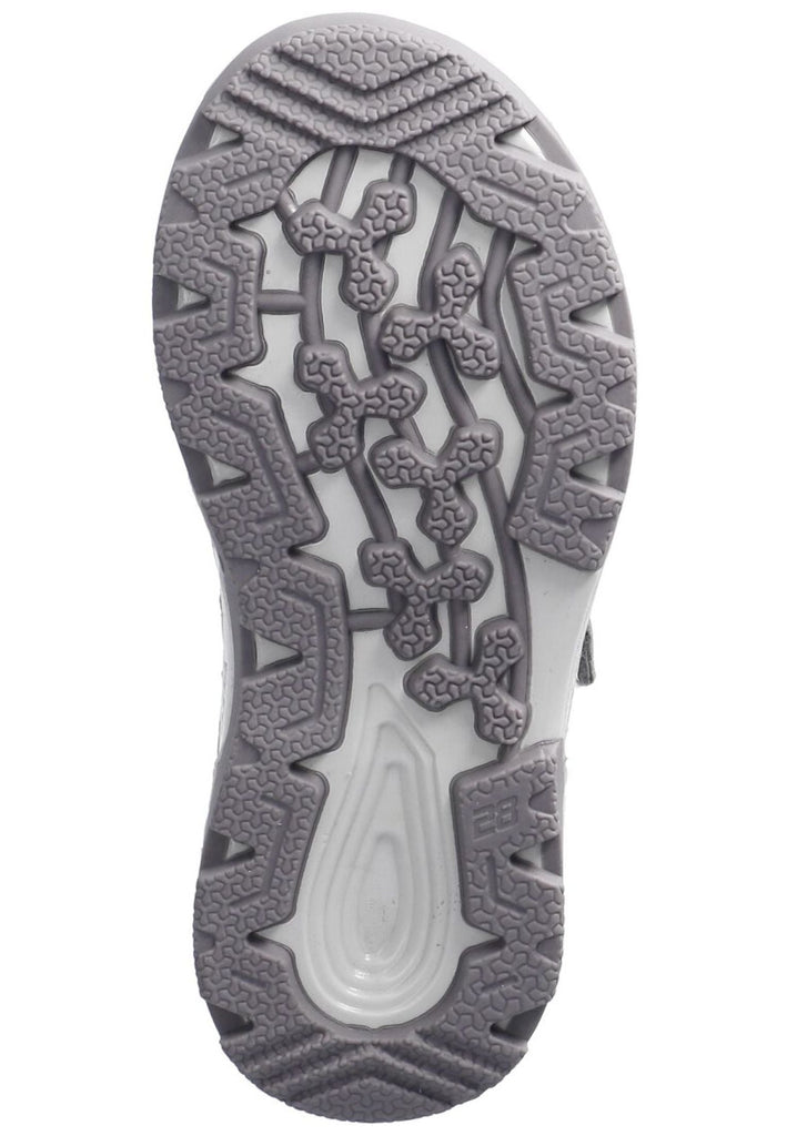 Ricosta Sandalen Lederimitat/Textil Grau/Grün