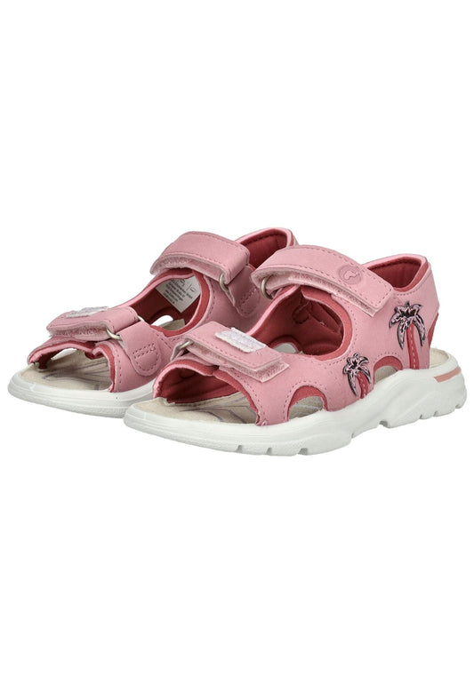 Ricosta Sandalen Lederimitat/Textil Rosa