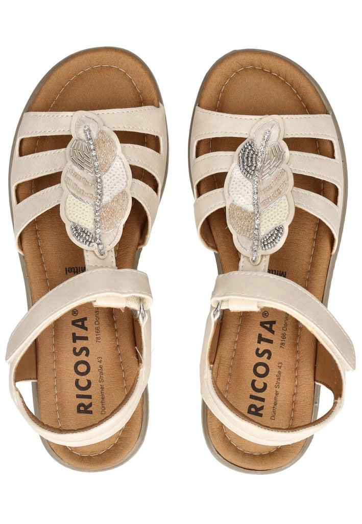 Ricosta Sandalen Lederimitat Weiß