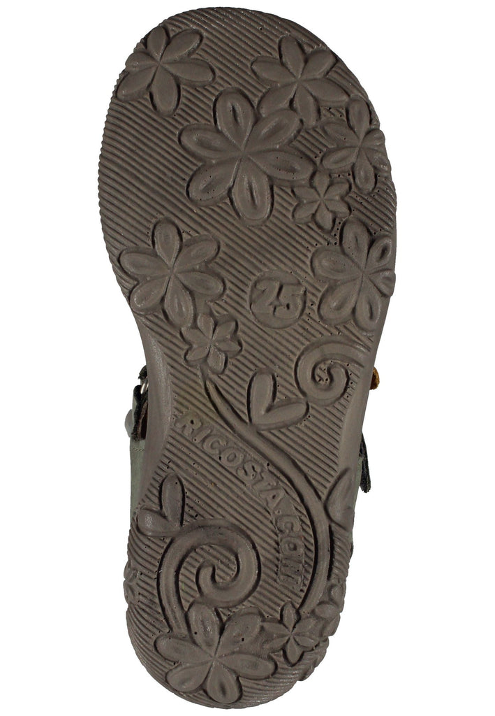 Ricosta Sandalen Nubukleder Grün