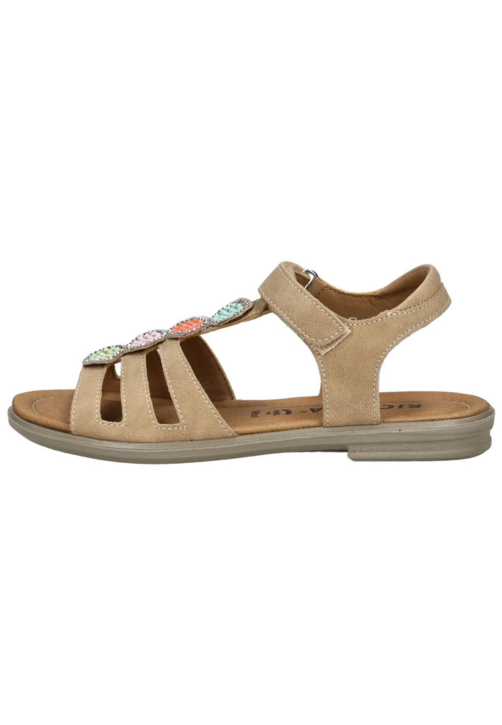 Sandalen Ricosta Sandalen Lederimitat Beige