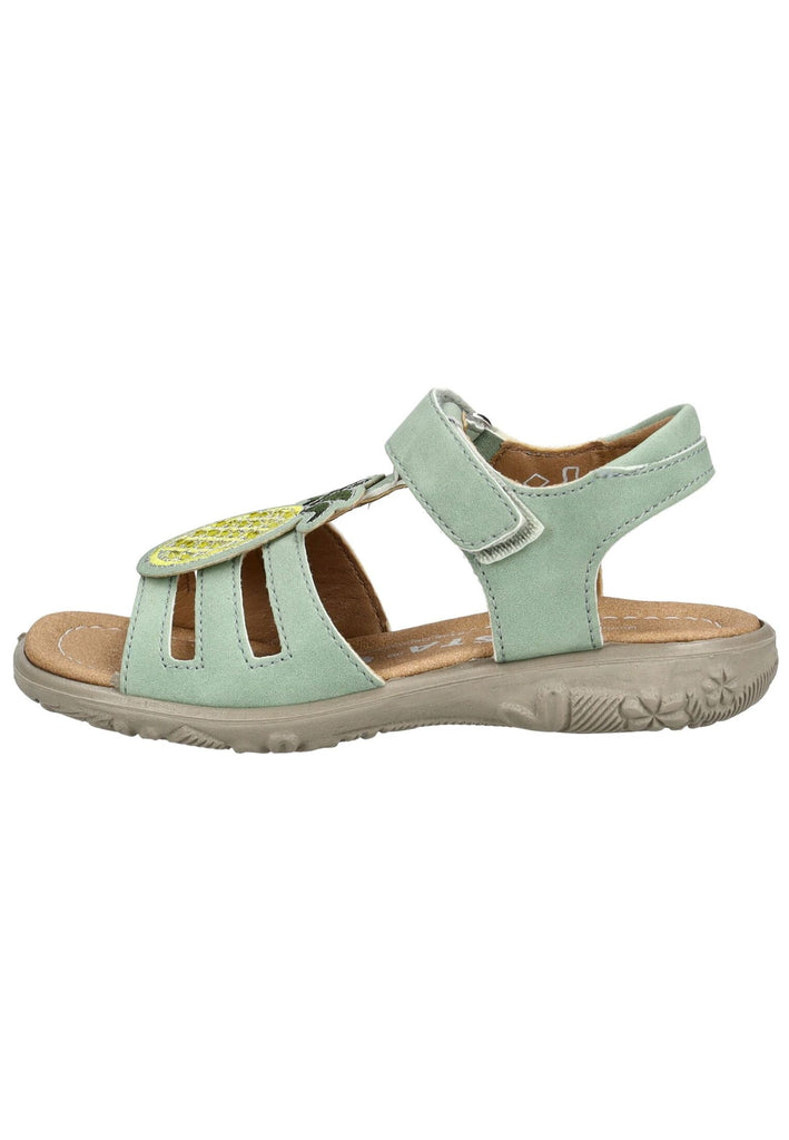 Sandalen Ricosta Sandalen Lederimitat Hellgrün