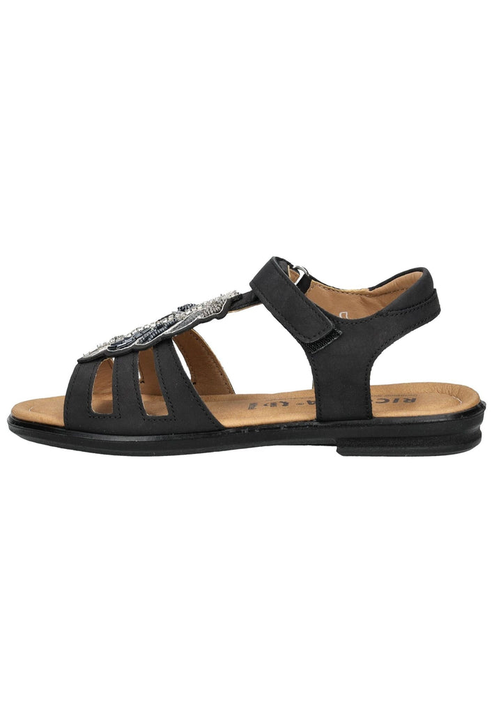 Sandalen Ricosta Sandalen Lederimitat Schwarz