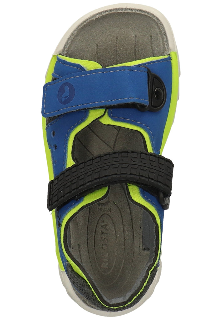 Ricosta Sandalen Synthetik/Textil Grau/Blau