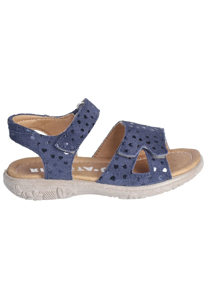 Ricosta Sandalen Veloursleder Dunkelblau