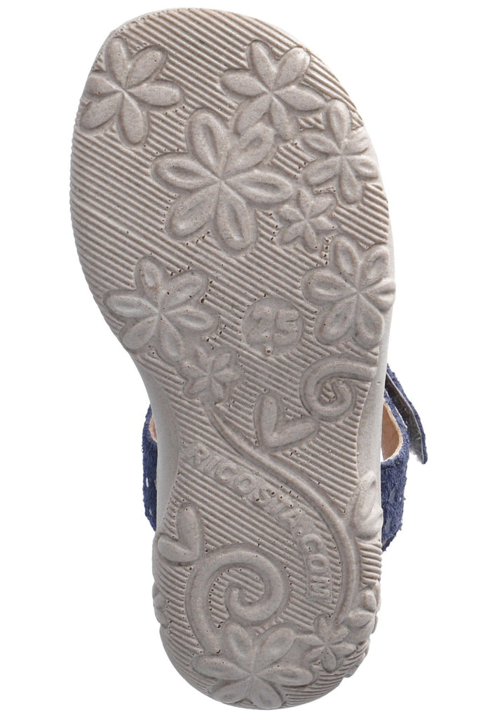 Ricosta Sandalen Veloursleder Dunkelblau